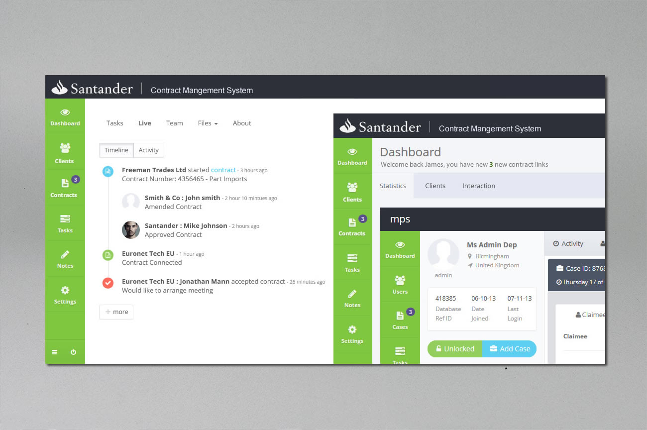Contract management system case study